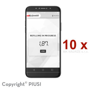 PIUSI B Smart rozšírenie licencie 10x