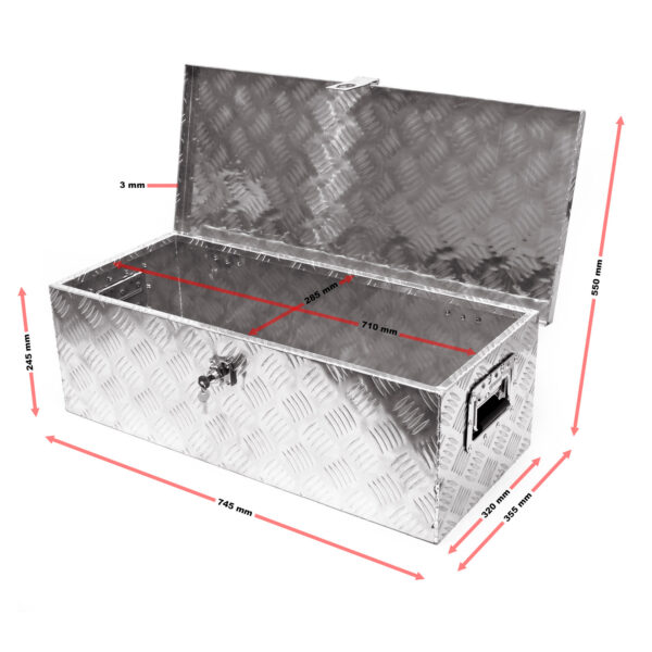 Uzamkatelny box pre male naradie