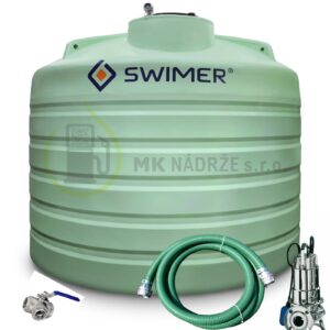 Nadrz na DAM 22 000 s cerpadlom hadiou a trojcestnym ventilom